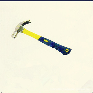 High Quality British-Type Claw Hammer with Plastic-Coating Handles